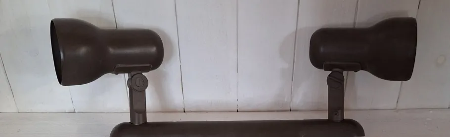 Best Pamono Vintage German Spotlight Bar in Brown Plastic from Hustadt-Leuchten, 1980s