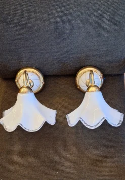 Discount Pamono Vintage German Wall Lamps from Bonalux, 1990s, Set of 2