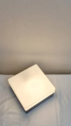 Hot Pamono Vintage German Wall Light with White Plastic Shade from Erco, 1970s