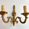 Best Pamono Vintage Gilt Bronze Wall Sconce in Candelabra Design, France, 1960s