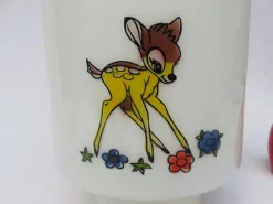 Discount Pamono Vintage Glass & Brass Bambi Wall & Ceiling Lamp Set from Doria Leuchten, Set of 2