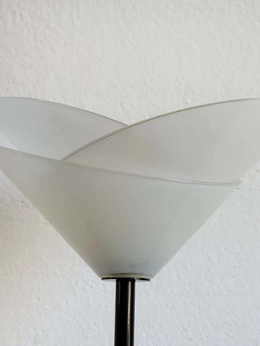 Best Pamono Vintage Glass Flower Floor Lamp from Mazzega, 1980s