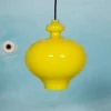 New Pamono Vintage Glass Hanging Lamp by Hans Agne Jakobssen