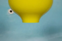 New Pamono Vintage Glass Hanging Lamp by Hans Agne Jakobssen