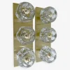 New Pamono Vintage Glass Sconces from Peill & Putzler, 1970s, Set of 2