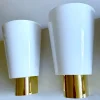 Pamono Vintage Glass Sconces from Limburg, Set of 2
