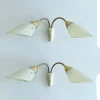 Discount Pamono Vintage Glass Sconces, 1950s, Set of 2