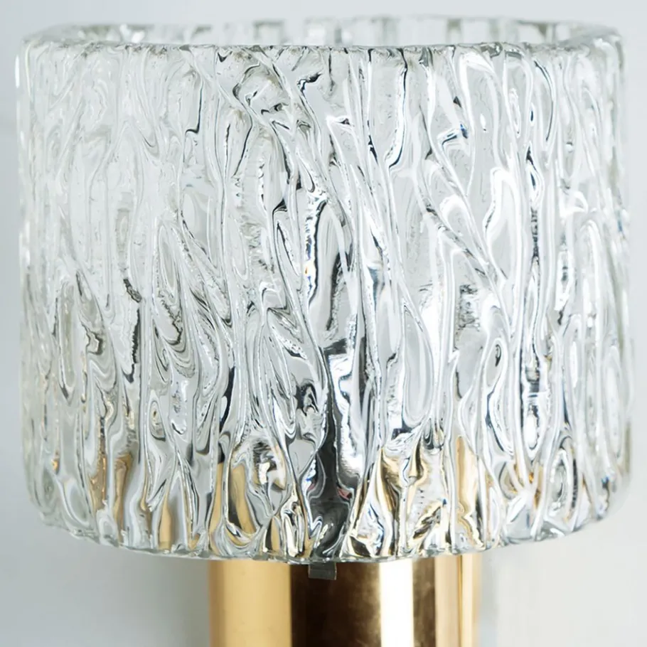 Hot Pamono Vintage Glass Torch Wall Sconces by Fagerlund for Orrefors, 1960s, Set of 2