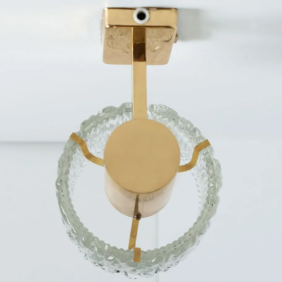 Hot Pamono Vintage Glass Torch Wall Sconces by Fagerlund for Orrefors, 1960s, Set of 2