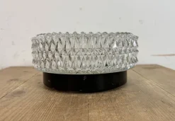 Best Pamono Vintage Glass Wall Light from Napako, 1970s