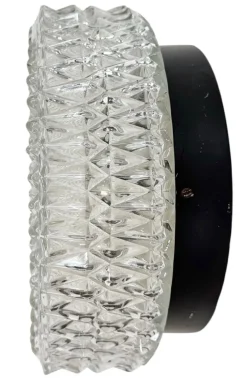 Best Pamono Vintage Glass Wall Light from Napako, 1970s