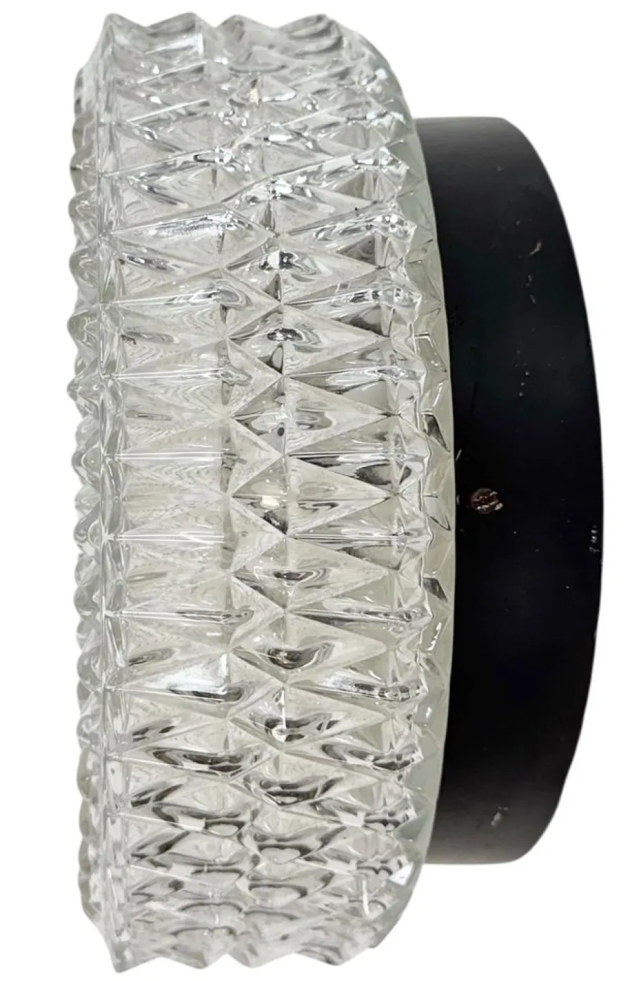 Best Pamono Vintage Glass Wall Light from Napako, 1970s