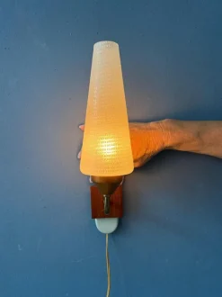 Sale Pamono Vintage Glass Wall Sconce