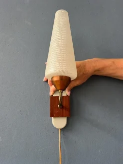 Sale Pamono Vintage Glass Wall Sconce