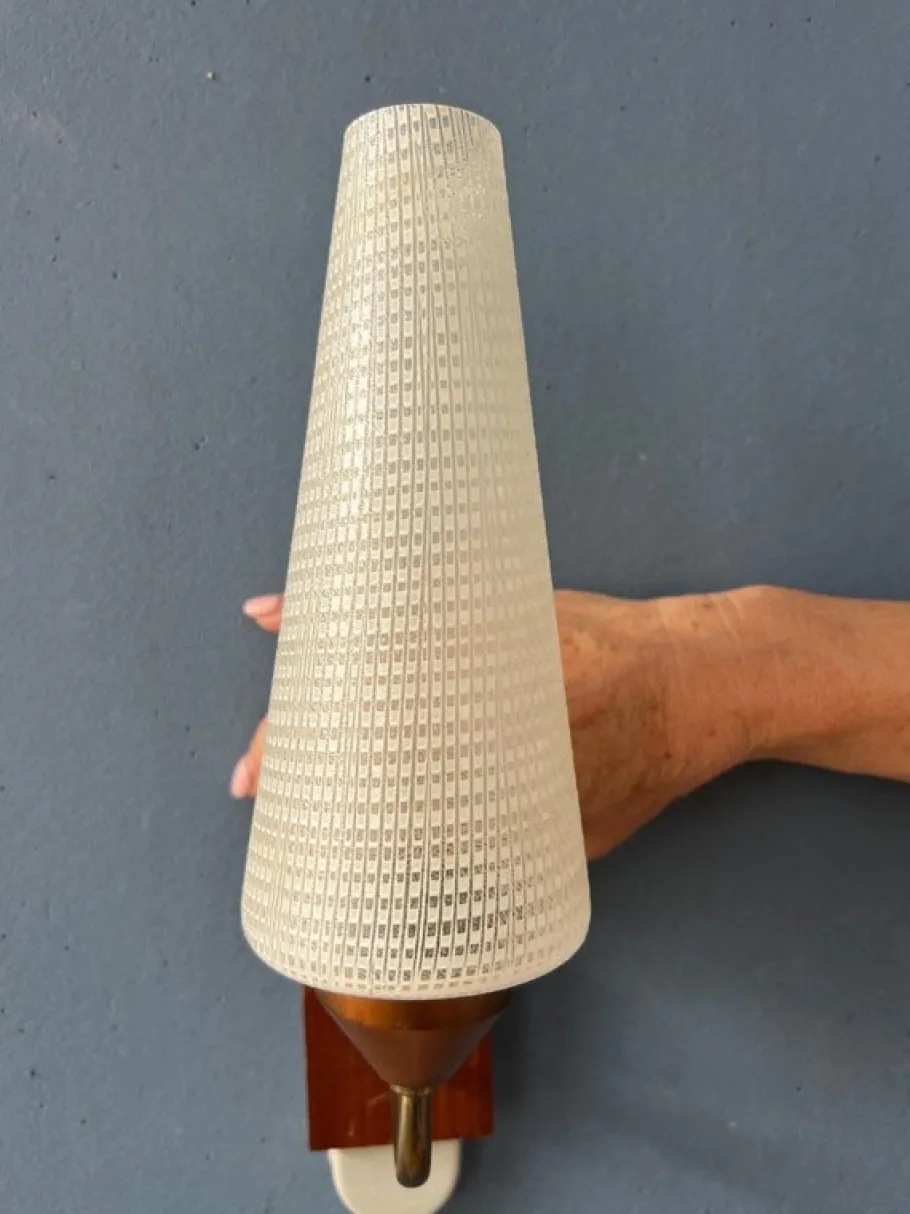 Sale Pamono Vintage Glass Wall Sconce