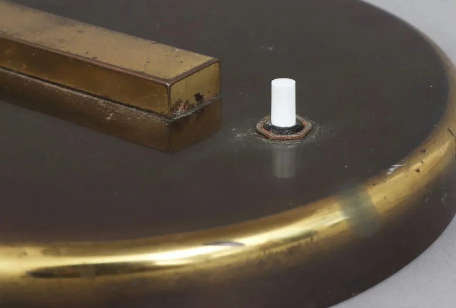 Discount Pamono Vintage Golden President 6750 Table Lamp by Christian Dell for Kaiser Dell, 1950s