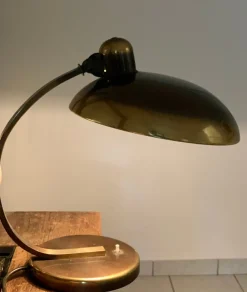 Discount Pamono Vintage Golden President 6750 Table Lamp by Christian Dell for Kaiser Dell, 1950s