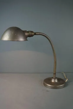 Pamono Vintage Goose Neck Metal Desk Lamp