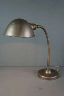 Pamono Vintage Goose Neck Metal Desk Lamp