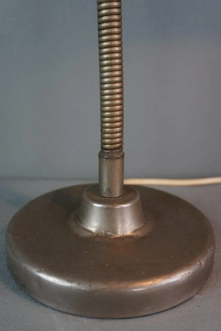 Pamono Vintage Goose Neck Metal Desk Lamp