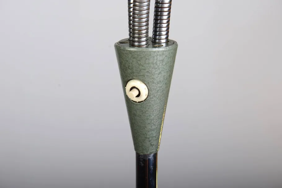 New Pamono Vintage Goosenecks Floor Lamp from Lidokov, 1960s