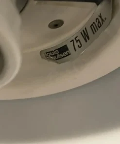 Best Pamono Vintage Gray-Brown Opala Floor Lamp by Hans J. Wegner for Louis Poulsen