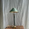 Discount Pamono Vintage Green and Gold Table Lamp, 1980s