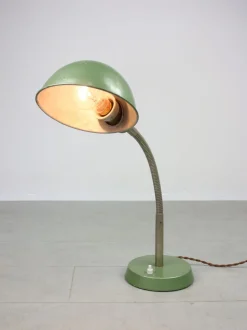 Discount Pamono Vintage Green Gooseneck Table Lamp