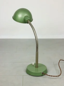 Discount Pamono Vintage Green Gooseneck Table Lamp