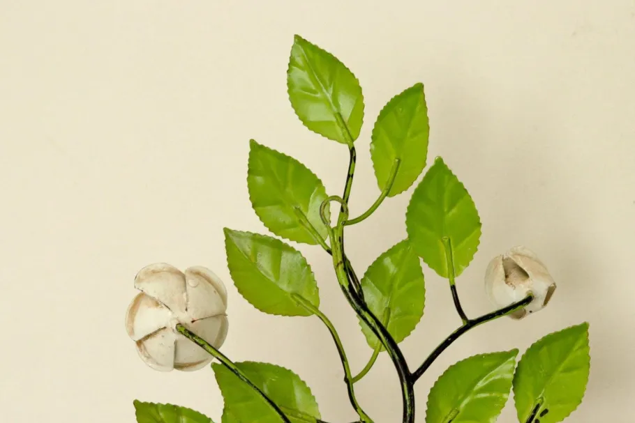 Best Pamono Vintage Green Metal Wall Sconce, Set of 2