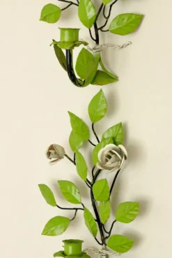 Best Pamono Vintage Green Metal Wall Sconce, Set of 2