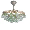 Pamono Vintage Green Murano Lamp, 1920s