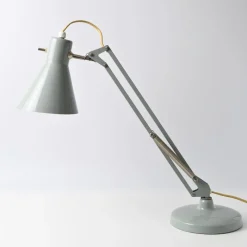 New Pamono Vintage Grey Luxo L-9 Desk Lamp, 1960s