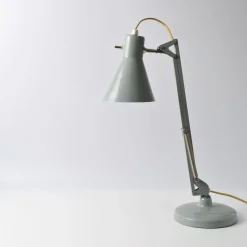 New Pamono Vintage Grey Luxo L-9 Desk Lamp, 1960s