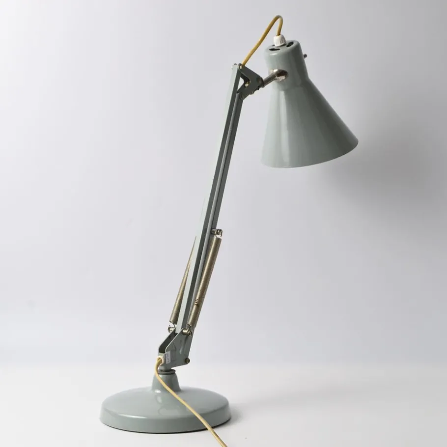 New Pamono Vintage Grey Luxo L-9 Desk Lamp, 1960s