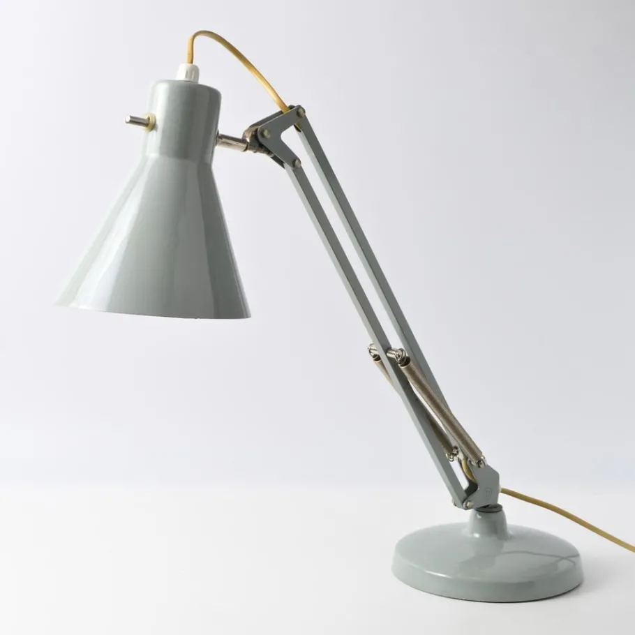 New Pamono Vintage Grey Luxo L-9 Desk Lamp, 1960s