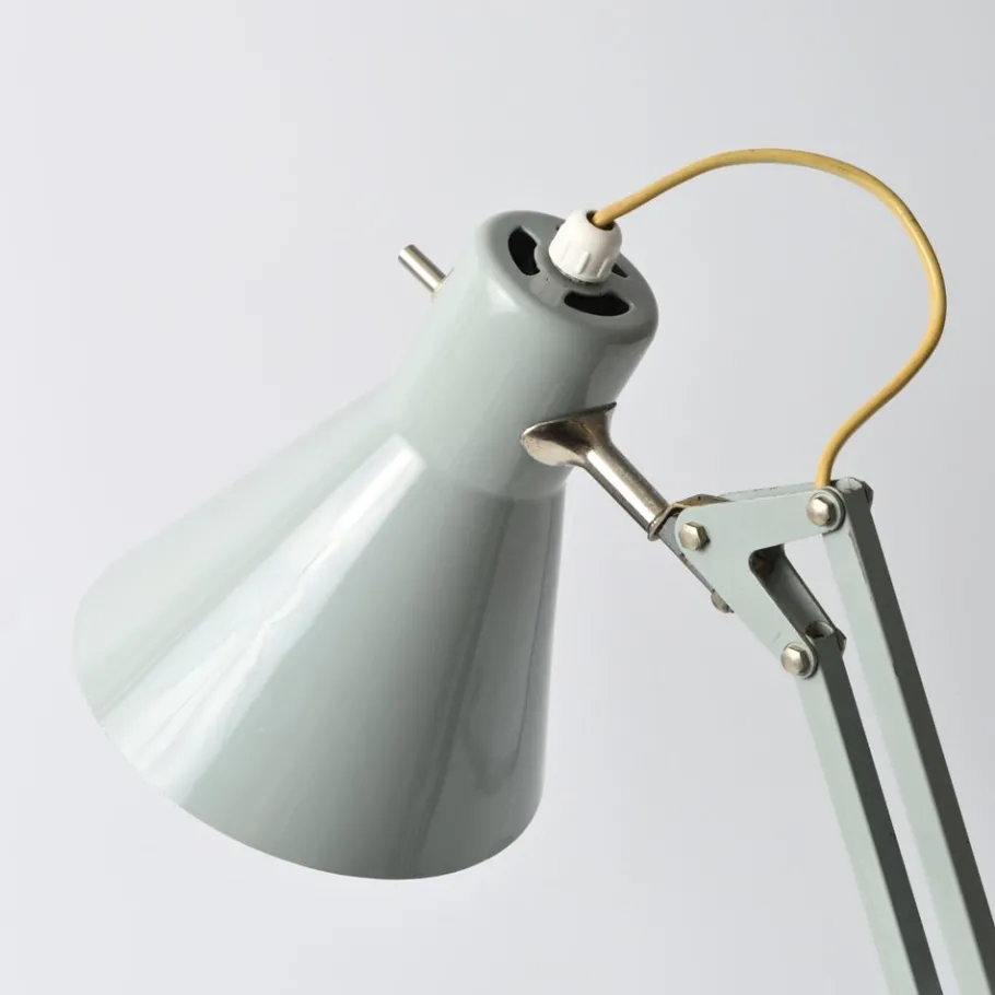 New Pamono Vintage Grey Luxo L-9 Desk Lamp, 1960s
