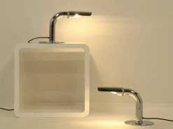 Pamono Vintage Gulp Tables Lamps by Ingo Maurer for Design M, Germany, 1960s, Set of 2