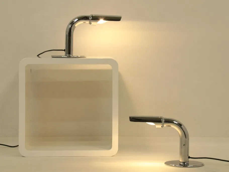 Pamono Vintage Gulp Tables Lamps by Ingo Maurer for Design M, Germany, 1960s, Set of 2