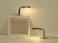 Pamono Vintage Gulp Tables Lamps by Ingo Maurer for Design M, Germany, 1960s, Set of 2