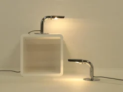 Pamono Vintage Gulp Tables Lamps by Ingo Maurer for Design M, Germany, 1960s, Set of 2