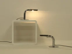 Pamono Vintage Gulp Tables Lamps by Ingo Maurer for Design M, Germany, 1960s, Set of 2