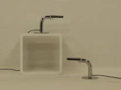 Pamono Vintage Gulp Tables Lamps by Ingo Maurer for Design M, Germany, 1960s, Set of 2