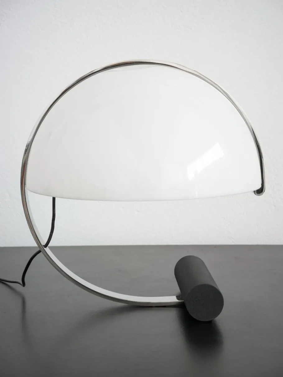 Sale Pamono Vintage Half Sphere Table Lamp from Stilnovo, 1960