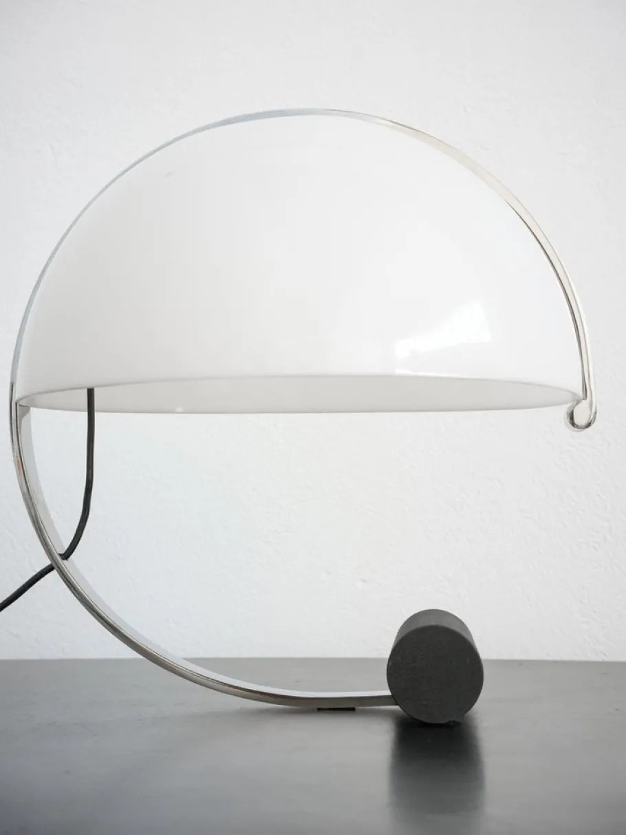 Sale Pamono Vintage Half Sphere Table Lamp from Stilnovo, 1960