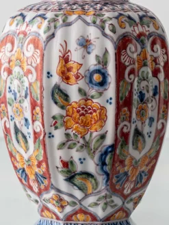 Best Pamono Vintage Hand-Painted Delft Ceramic Table Lamp by Altena & Krooyenga Makkum, 1960s