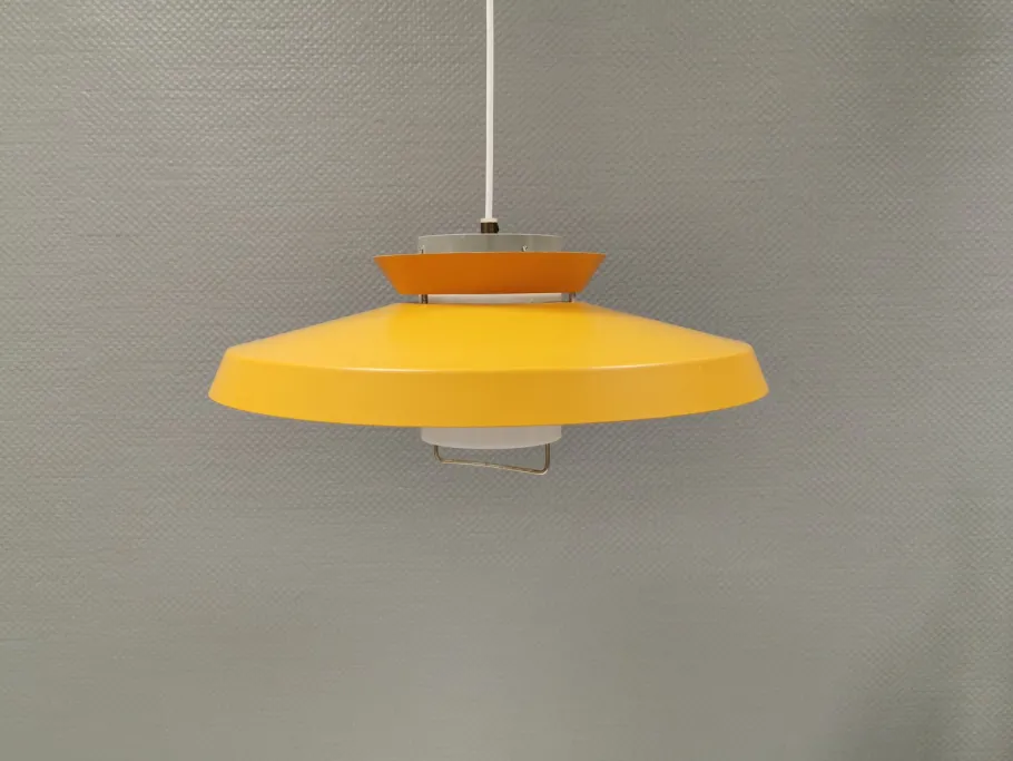 Clearance Pamono Vintage Hanging Lamp by Bent Karlby for Lyfa, 1960s