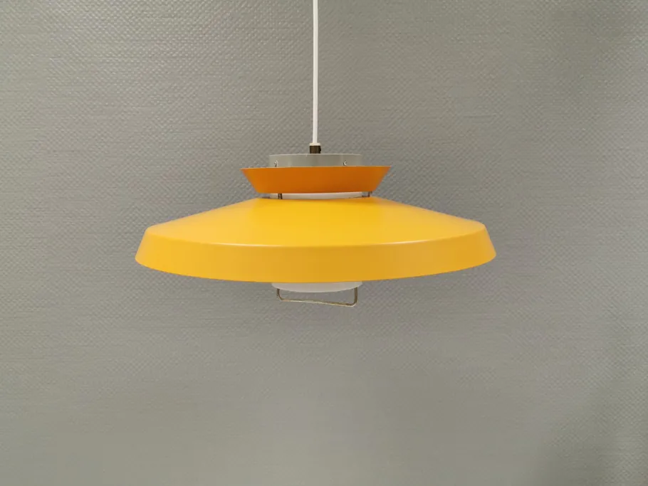 Clearance Pamono Vintage Hanging Lamp by Bent Karlby for Lyfa, 1960s