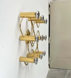 Clearance Pamono Vintage Hollywood Regency German Wall Lamp by Gaetano Sciolari for Leola, 1970s