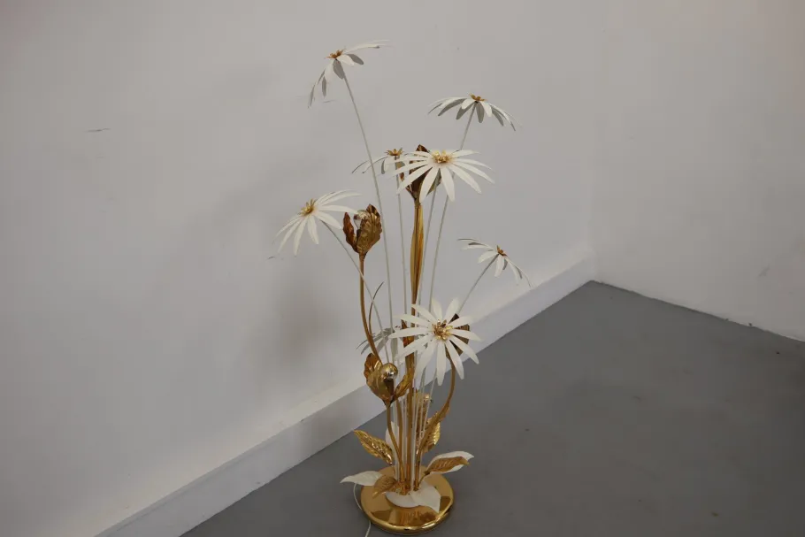 Outlet Pamono Vintage Hollywood Regency Style Floor Lamp by Hans Kögl, 1970s